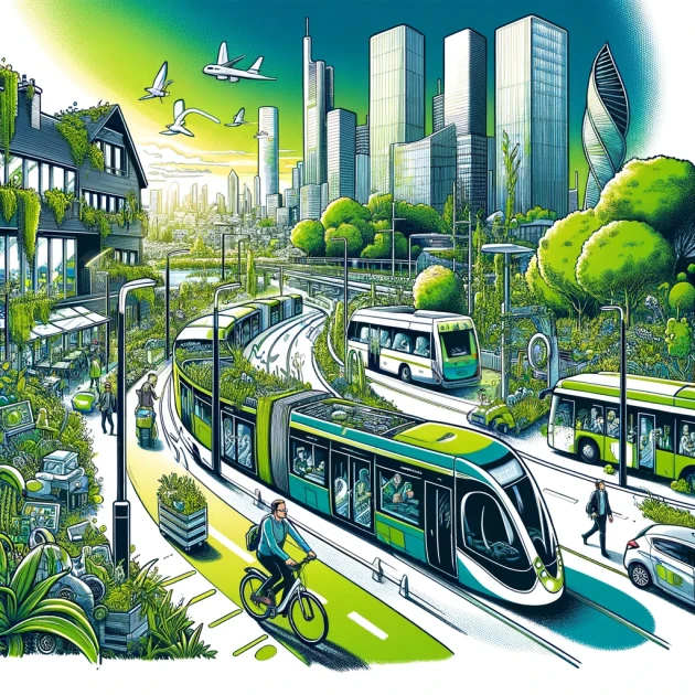 Adaptation des villes face aux changements climatiques: l'essor des transports en commun