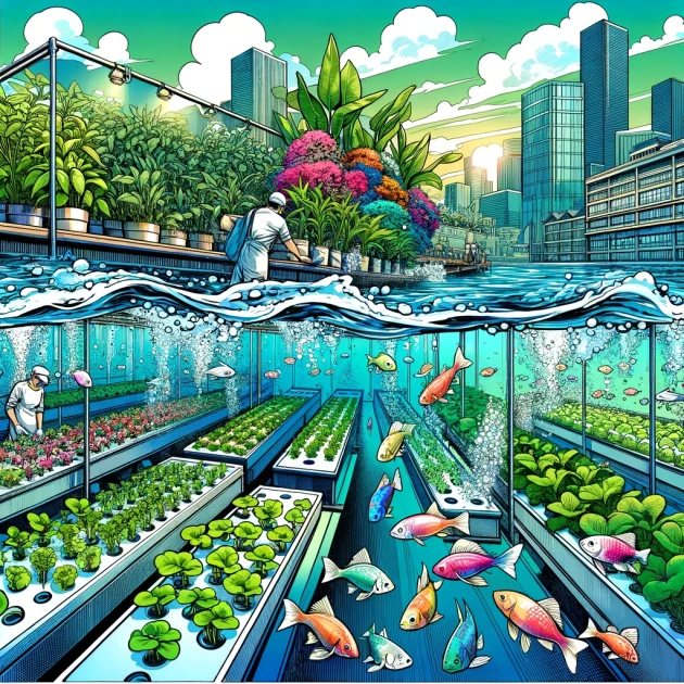 Gestion durable de l'eau en aquaponie : une approche innovante pour l'agriculture urbaine