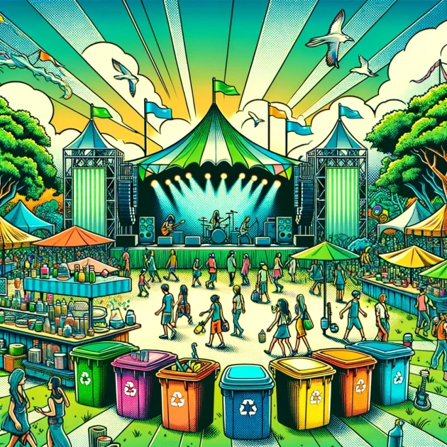 Les avantages des festivals zéro déchet pour l'environnement et la communauté locale